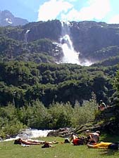 Near Schmadribach falls