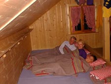 cozy mountain hut